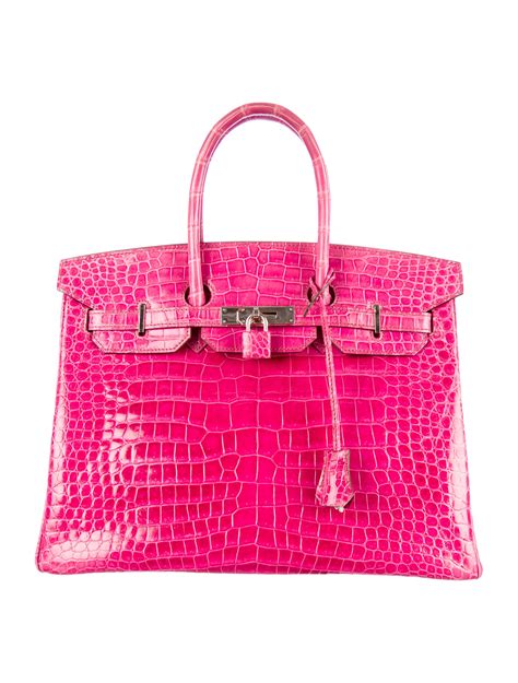 crocodile hermes birkin bag.